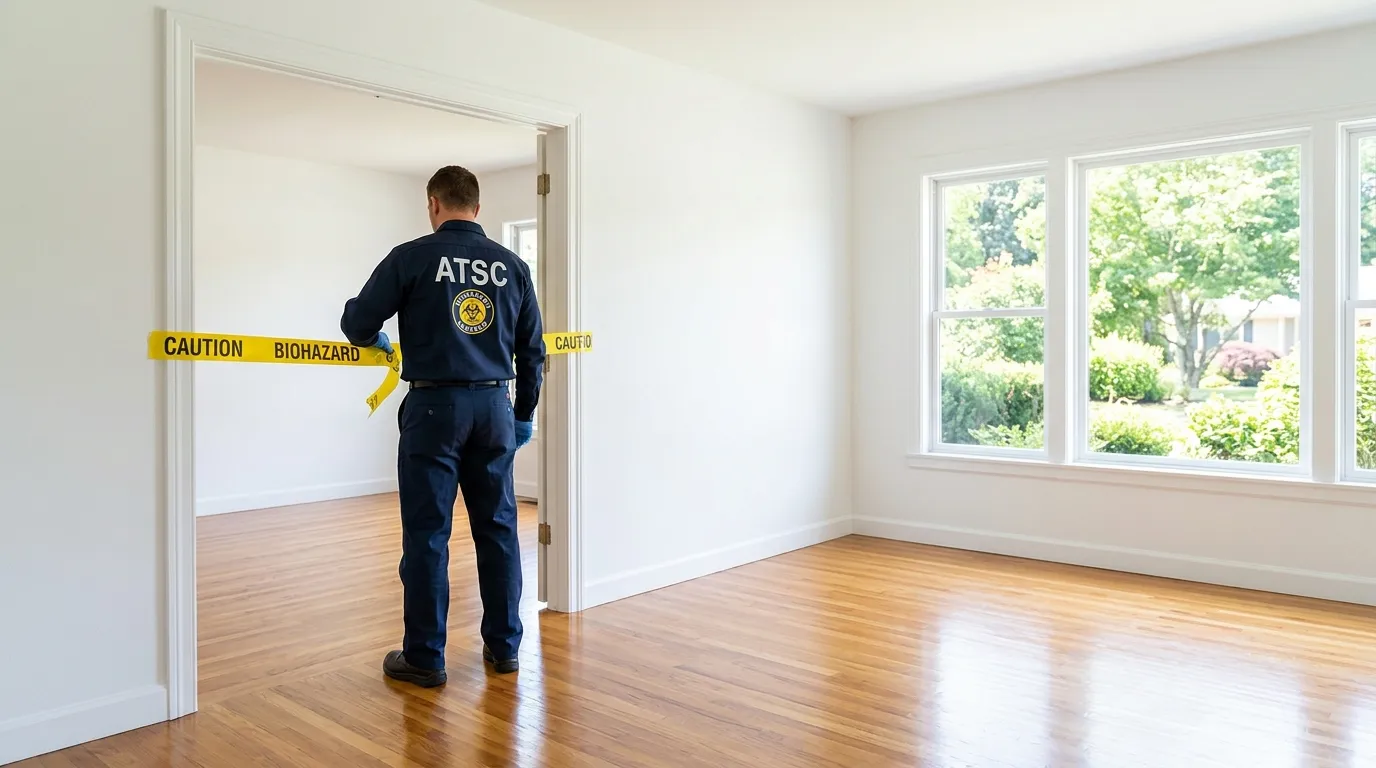 Certified biohazard cleanup crew performing Crime Scene Cleanup in Park Ridge